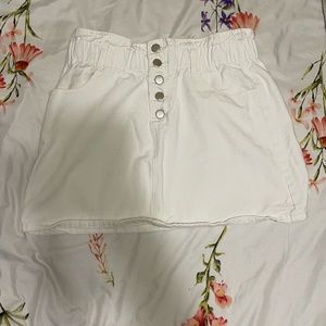 White denim skirt Showpo